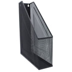 Revistero Metalico Negro Organizador De Maya Portada