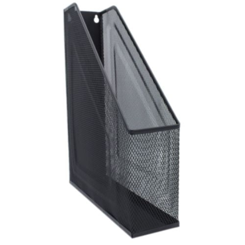 Revistero Metalico Negro Organizador De Maya Portada