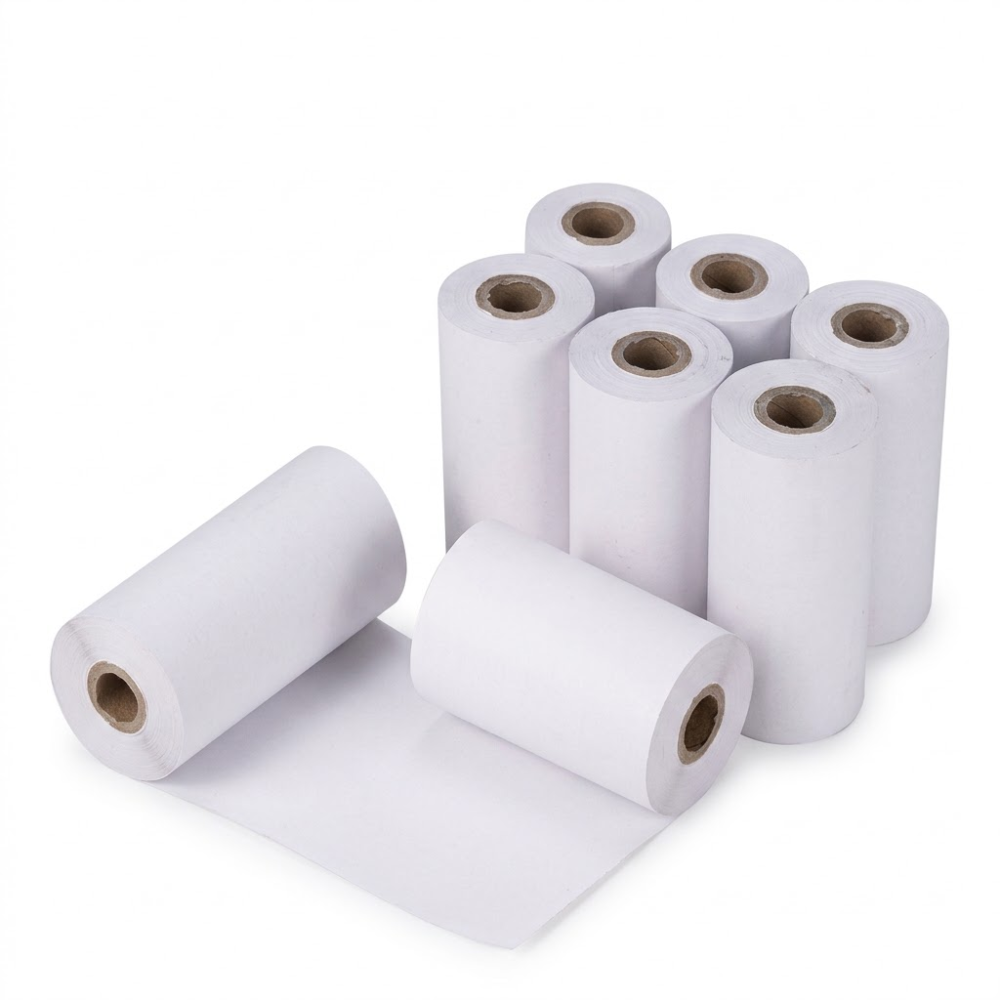 Rollo Térmico Impreso Rancherito para Registradora Dispapele 80 mm x 90 m