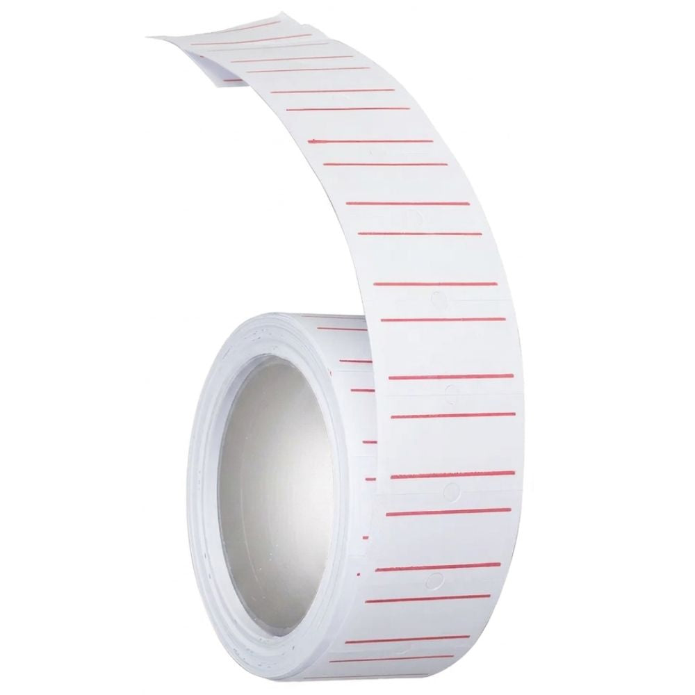 10 Rollos de Etiquetas 22x12mm para Etiquetadora Manual MX-5500 - Compatible Pistola de Precios