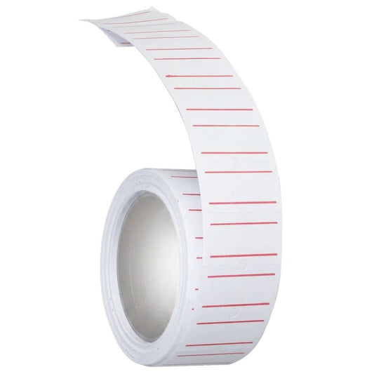 10 Rollos de Etiquetas 22x12mm para Etiquetadora Manual MX-5500 - Compatible Pistola de Precios