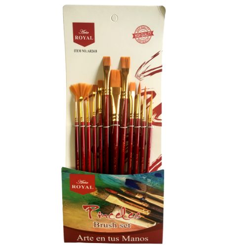 Set Pinceles x12