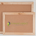 Tablero de Corcho Marco de Madera en Varias Medias Panafargo