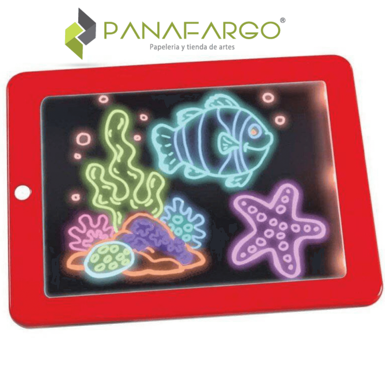 Tablet Magic Plastica Pequena Para Dibujo Pez Panafargo