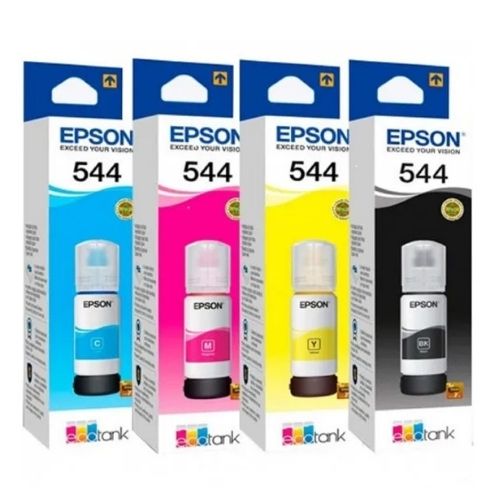 Tinta Epson 544 Original De 70ml En Varios Colores Portada