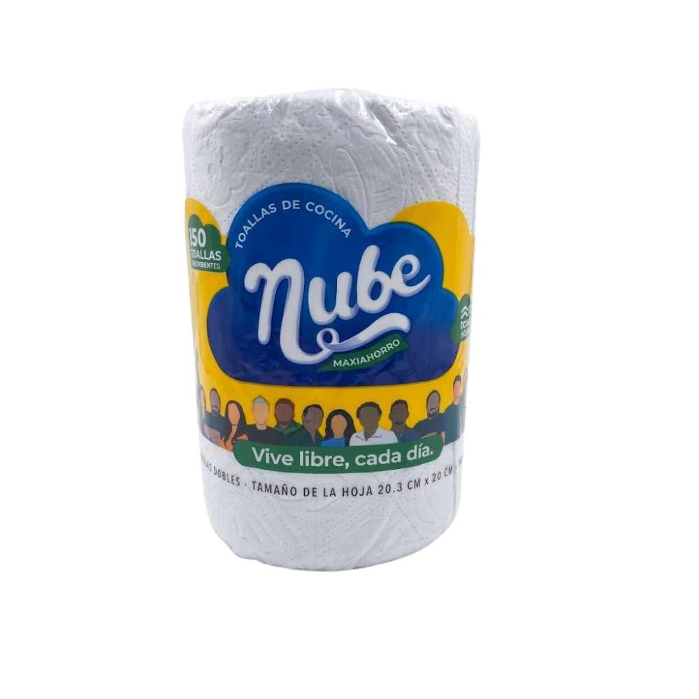 Toalla de Cocina Nube Blanca x150 Hojas 20,3 x 20 cm