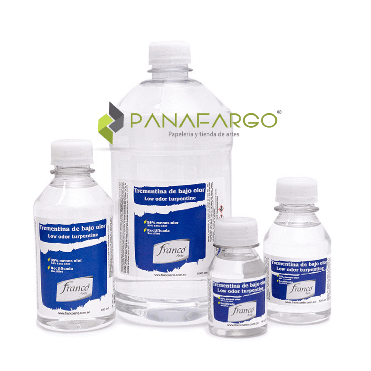 Trementina Franco Arte 60 ml 120 ml 250 ml y 1000ml