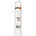Vaso de Cartón de 7 oz (paquete x 50) de Prexxa