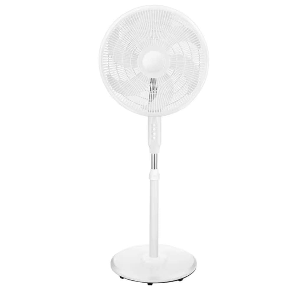 Ventilador de Pedestal Hamilton Beach 16” (Blanco) – Modelo HBF-FS40AW
