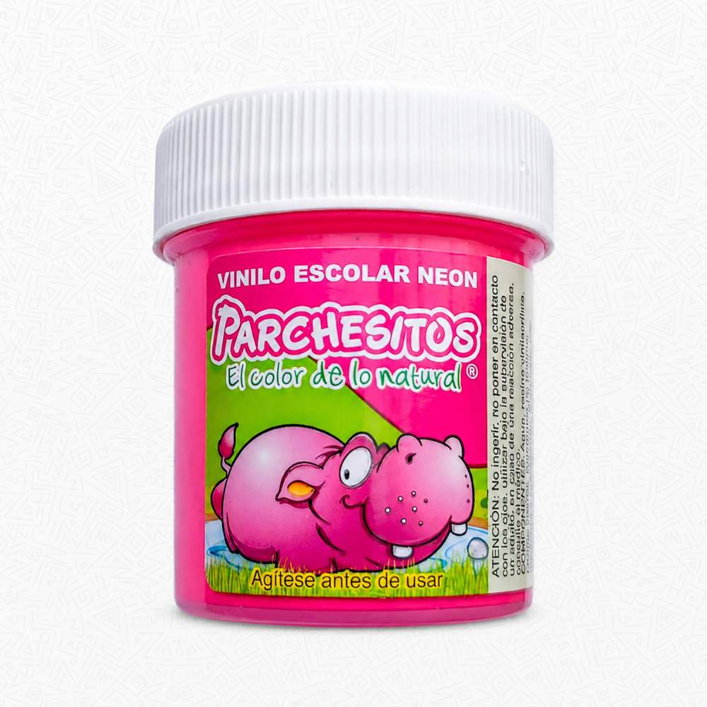 Vinilo Pequeño Parchecito Fluorescente Neon Rosa o Fucsia 33 gms