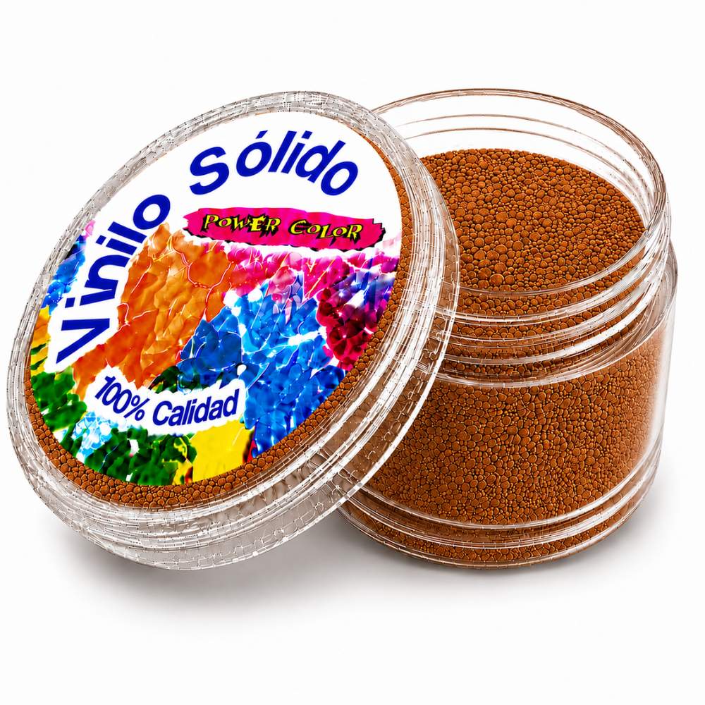 Vinilo Sólido en Polvo Power Color Acrilico Perlado Cobre– 16 g (12)