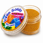Vinilo Sólido en Polvo Power Color Acrilico Perlado Dorado Oscuro – 16 g (2)