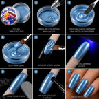 Vinilo Sólido en Polvo Power Color Iluminador Azul Metalico – 16 g (3)