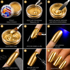Vinilo Sólido en Polvo Power Color Iluminador Dorado – 16 g (1)