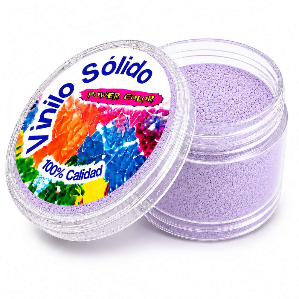 Vinilo Sólido en Polvo Power Color Iluminador Morado – 16 g (9)