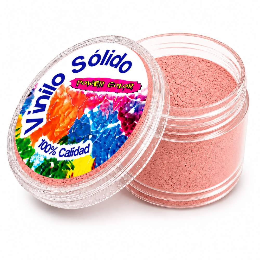 Vinilo Sólido en Polvo Power Color Iluminador Rojo – 16 g (4)