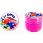 Vinilo Sólido en Polvo Power Color Magenta Fluorescente Acrílico – 16 g (7)