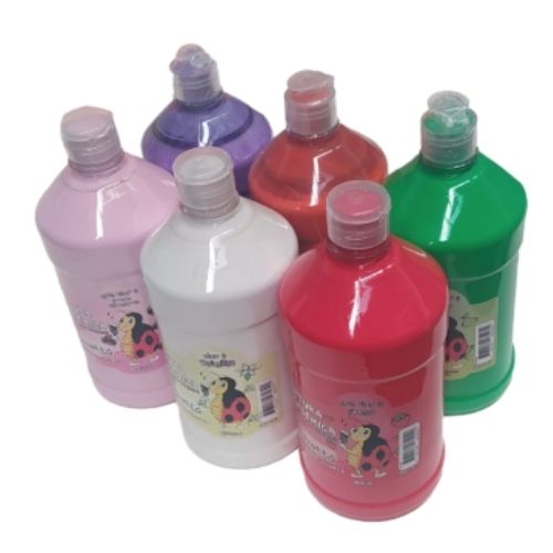 Vinilos Escolares Grandes Bozetto De Todos Los Colores Desde Arriba X 6