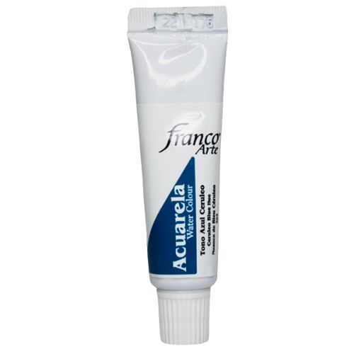 Acuarela 15ml franco arte azul ceruleo