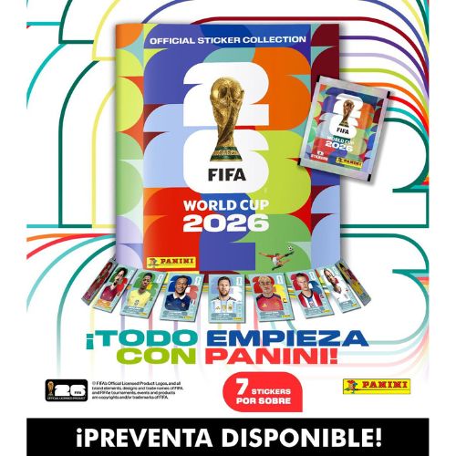 Álbum Mundial Pasta Dura 2026 EE.UU., Canadá y México – Edición Oficial Panini