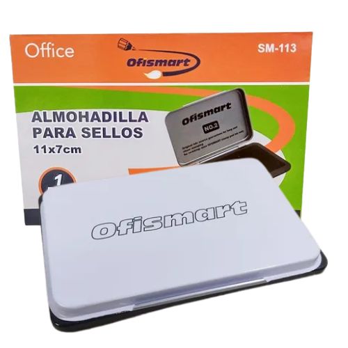 Almohadilla para sellos ofismart sm 113 con tinta
