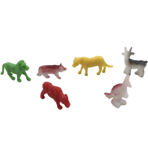 Animales salvajes x6 maquetas