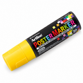 Imagen referencial editada de un marcador Artline Poster Marker EPP-20 amarillo de 20 mm sobre fondo blanco.