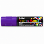Imagen referencial editada de un marcador Artline Poster Marker EPP-20 púrpura de 20 mm.