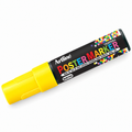 Imagen referencial editada de un marcador Artline Poster Marker EPP-6 amarillo, punta redonda de 6 mm.