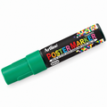 Imagen referencial editada de un marcador Artline Poster Marker EPP-6 verde, punta redonda de 6 mm.