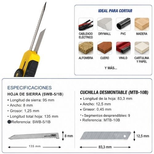 Olfa CS-5 2-in-1 Cutter Saw and Blade