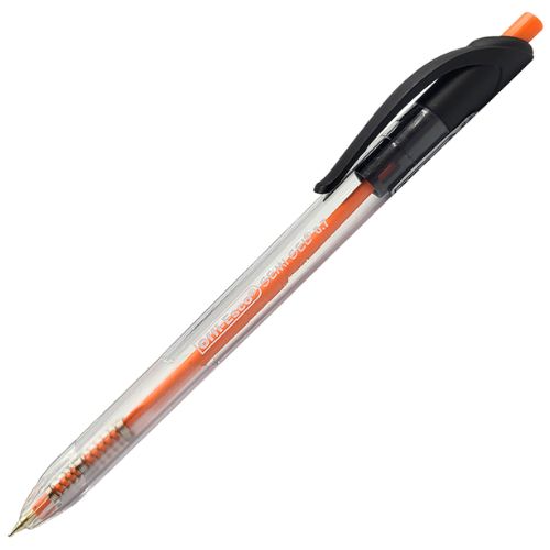 Boligrafo offi esco semi gel retractil negro