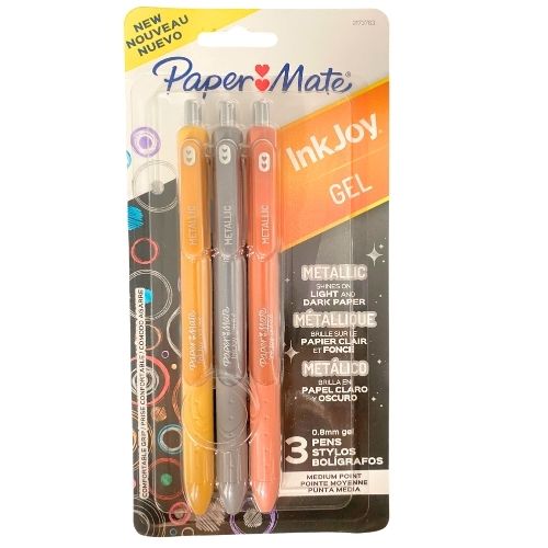 Boligrafo paper mate inkjoy x3 metalicos