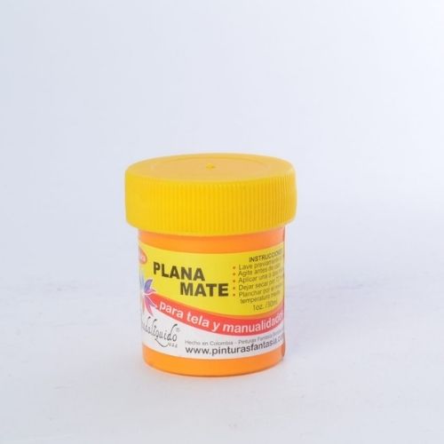 Bordaliquido Plana Mate Naranja