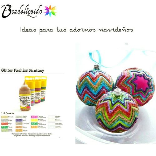 Bordeador glitter con escarchas bordaliquido
