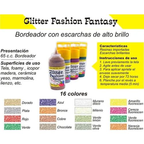 Bordeador glitter fashion fantasy bordaliquido