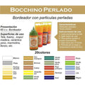 Bordeador perlado colores vivos bordaliquido