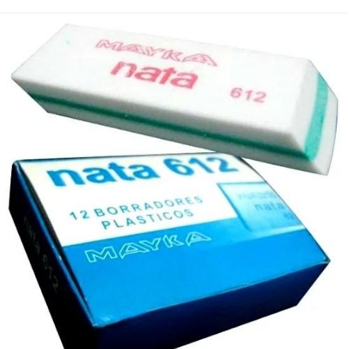 Borrador de nata para eliminar trazo de lapiz