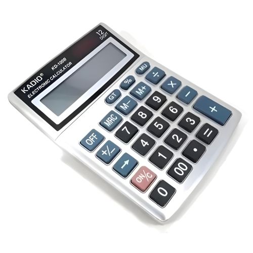 Calculadora mediana 12 digitos kadio KD 100B