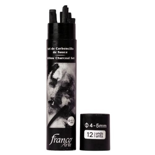 Carboncillo de sauce franco arte 4 5 mm x12