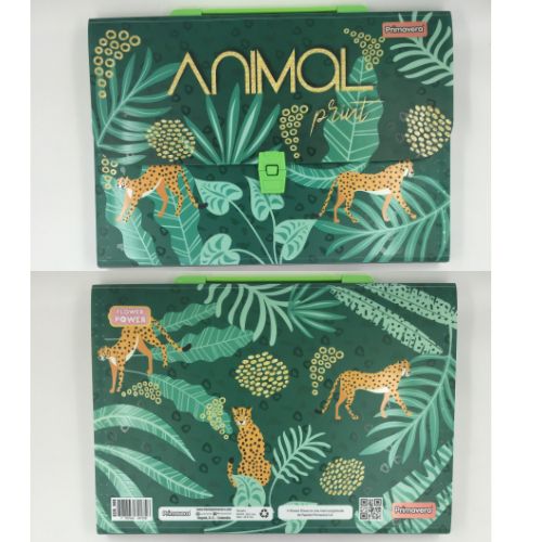Carpeta con divisiones animal