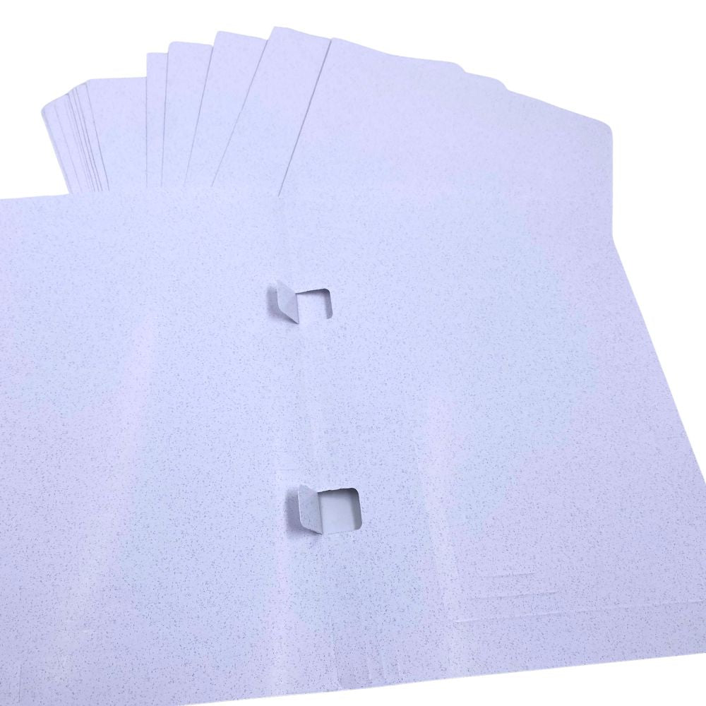 Carpeta Para Hoja De vida - Carta Blanca - 20 Uds