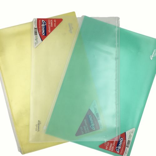 Carpeta plastica de cierre oficio