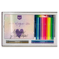 Cartilla de lettering mas 30 marcadores