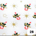 Carton carrugado estampado diseno navidad bastones