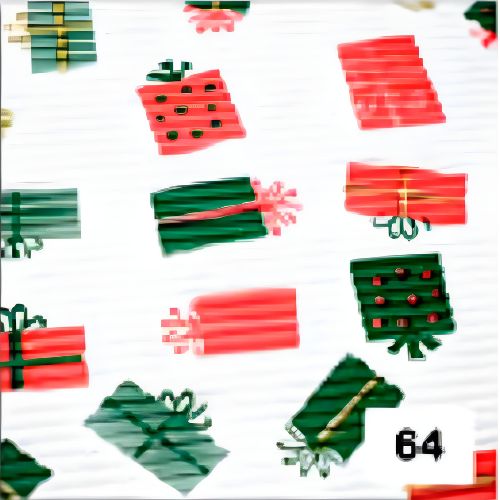 Carton carrugado estampado diseno navidad caja de regalo