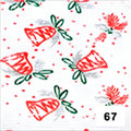 Carton carrugado estampado diseno navidad campanas