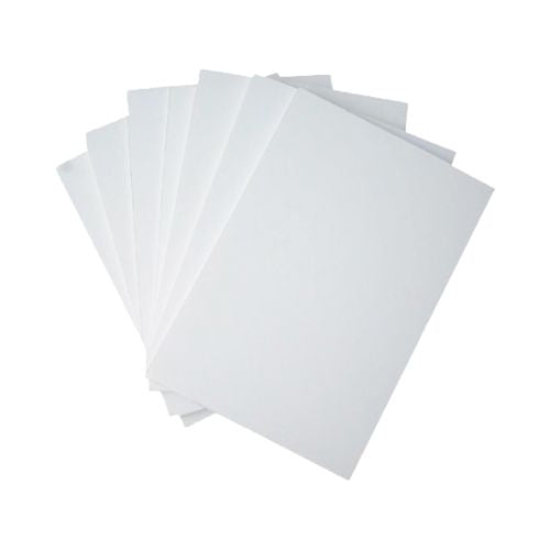 Carton pluma blanco