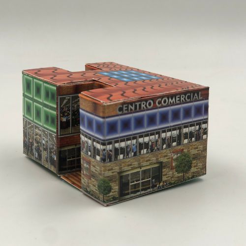 Centro comercial para maqueta