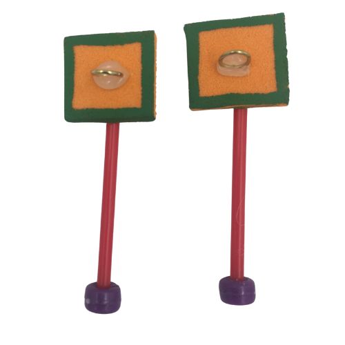 Cesta de baloncesto de fomi x2 para maqueta de aire libre